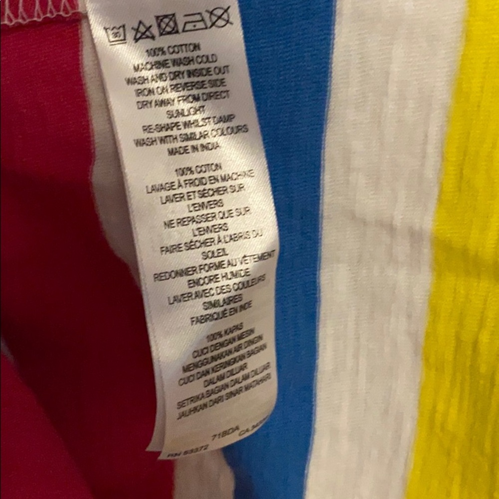 French Connection Summer Stripe Tank Dress - Picture 5 of 7